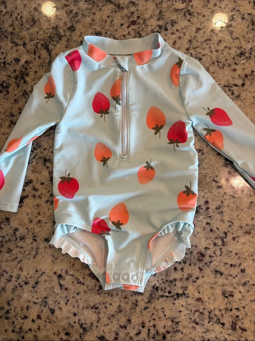 Set of 4 baby girls swim